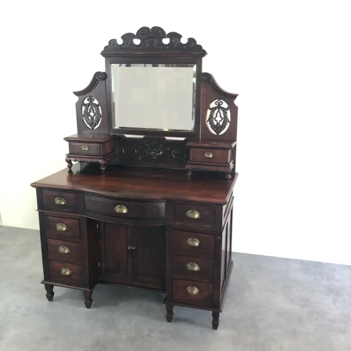 希少 英国アンティーク ドレッシングデスク