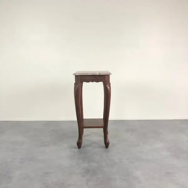 柔らかな印象の大理石天板　フラワースタンド　 - 画像 (3)