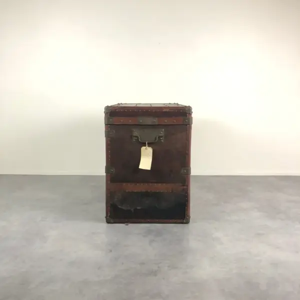 アンティークレザー トランク - 画像 (4)
