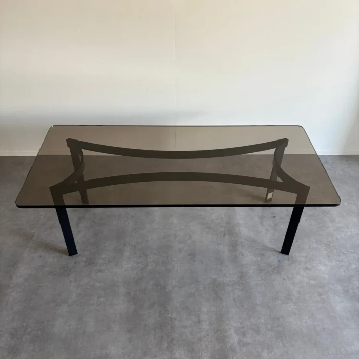 ヴィンテージガラストップセンターテーブル | 1980年代