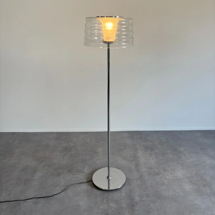ヴィンテージ スタンド型 フロアランプ | クリアシェード