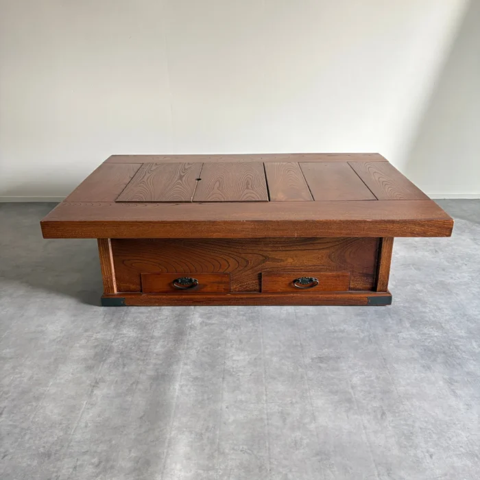 桜材 関西火鉢 座卓 | 囲炉裏テーブル