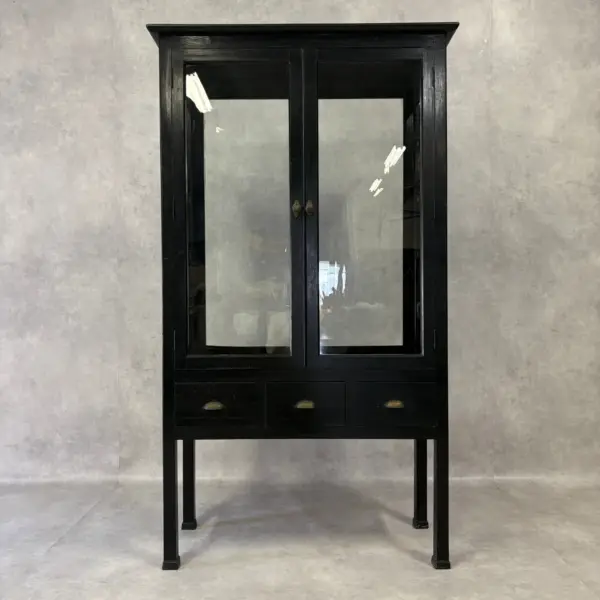 アンティーク ケビントガラスケース