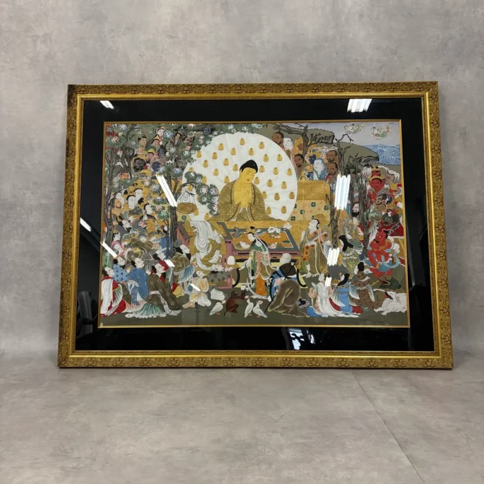 涅槃図 仏画 曼荼羅（タンカ）絵画